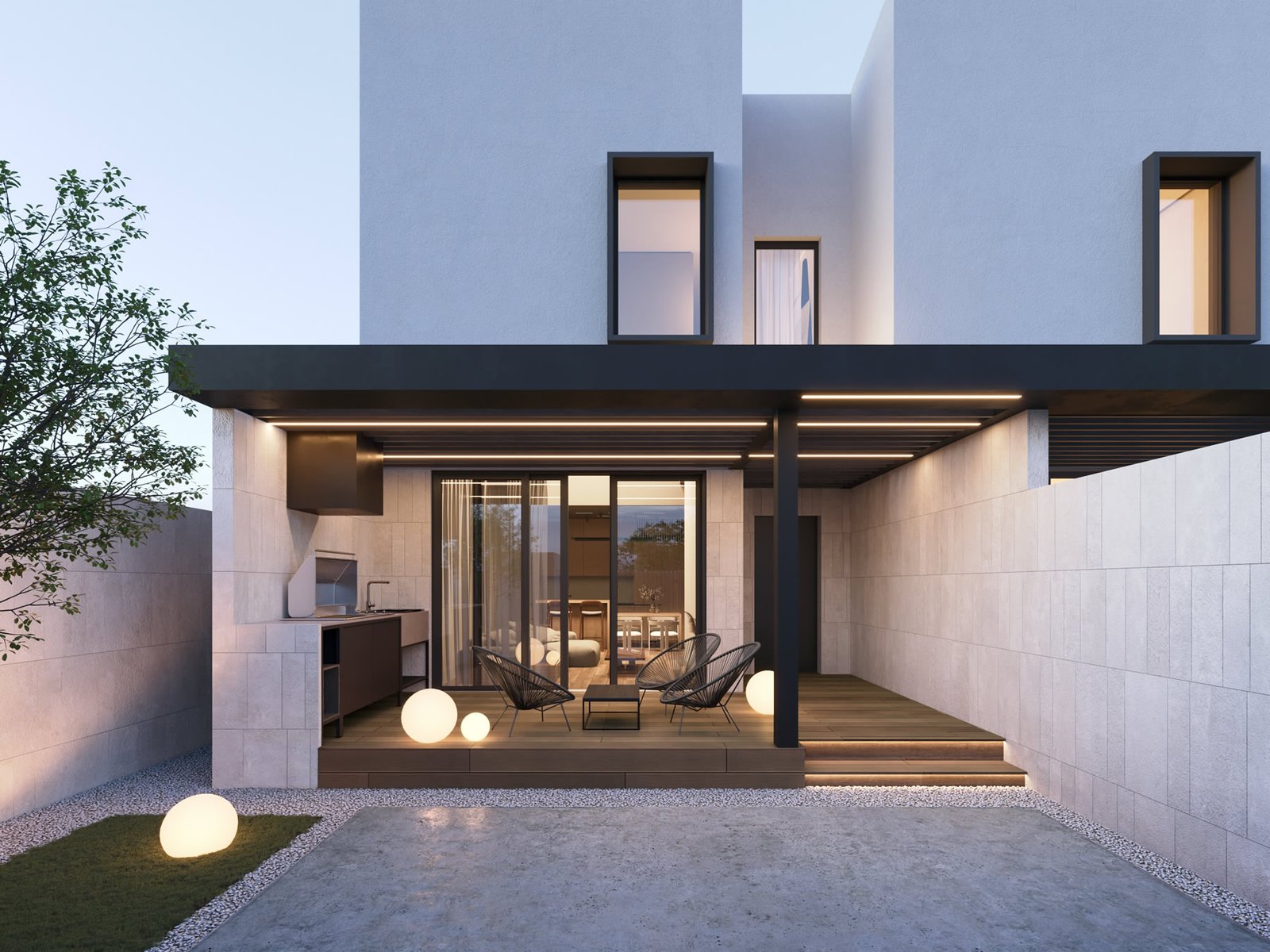 Architectural detail — Graystone Enclave